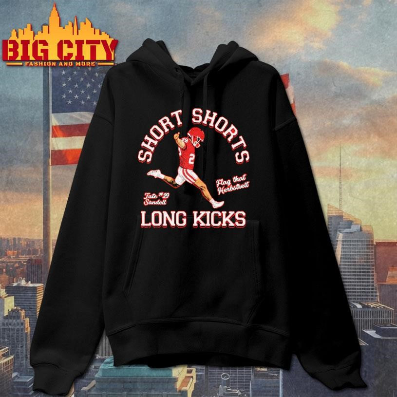 Sooners Tate Sandell Short Shorts Flag That Herbstreit Long Kicks Shirt