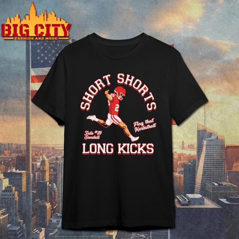 Sooners Tate Sandell Short Shorts Flag That Herbstreit Long Kicks Shirt