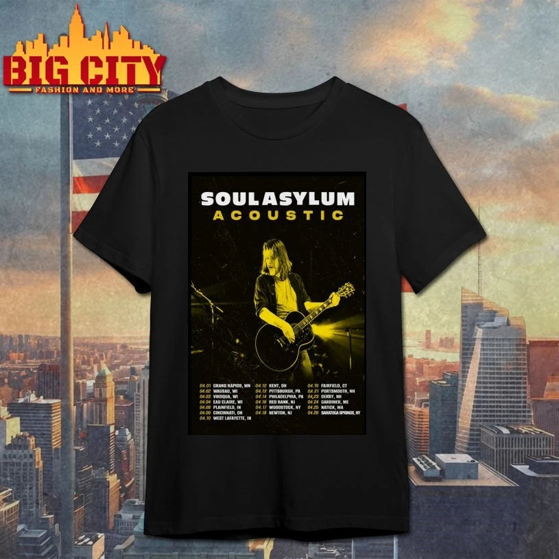 Soul Asylum Tour Acoustic Apr 2026 Poster shirt