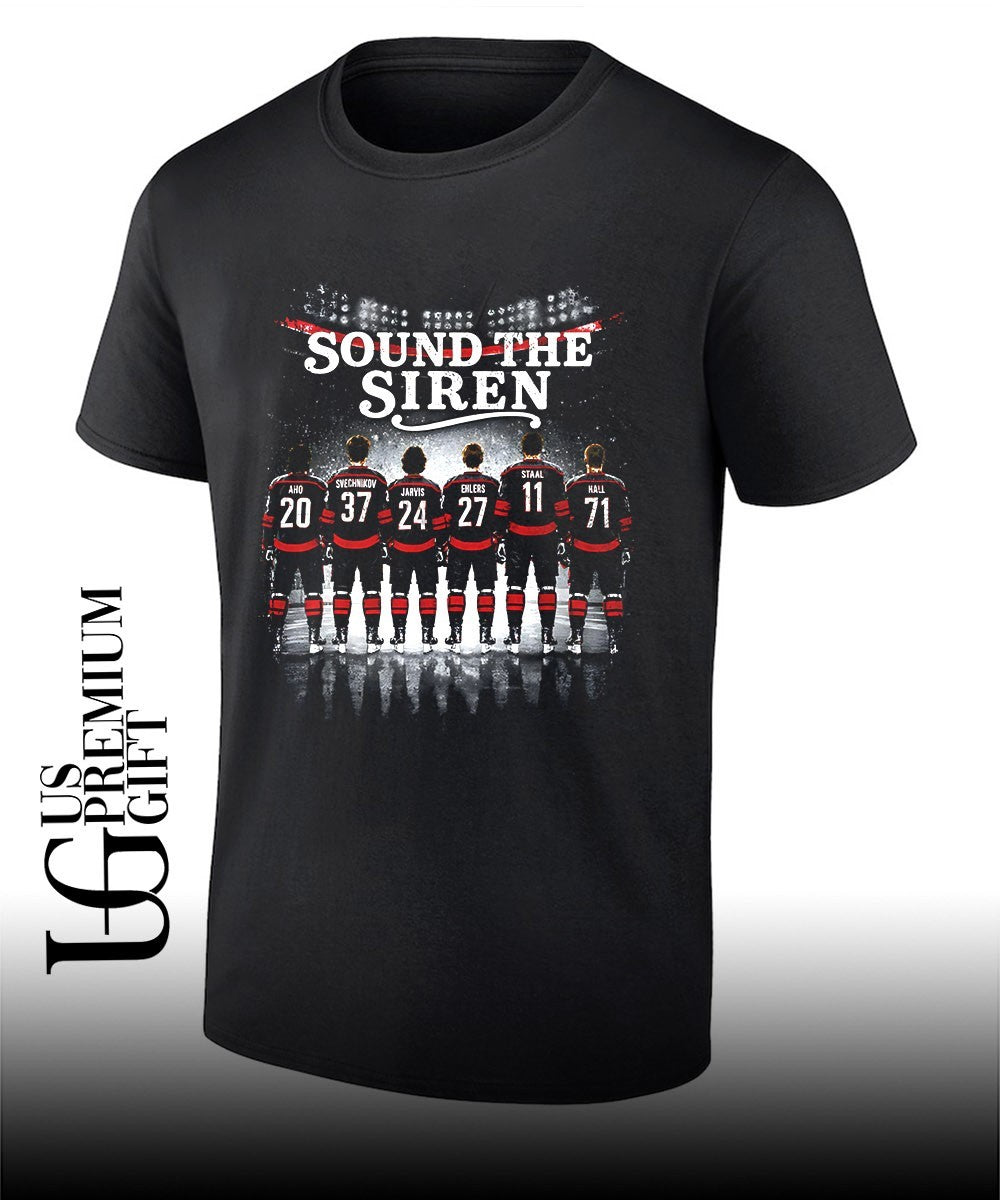 Sound The Siren Carolina Hurricanes Hockey 2026 Playoffs shirt