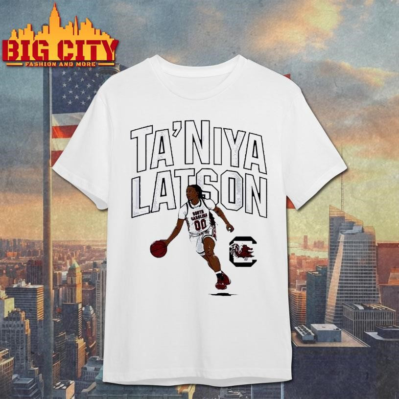 South Carolina Gamecocks Basketball Ta’Niya Latson player pose Shirt