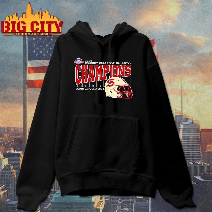 South Carolina State Are 2025 Cricket Celebration Bowl Champions At Mercedes-benz Stadium In Atlanta Ga On December 13th 2025 Shirt