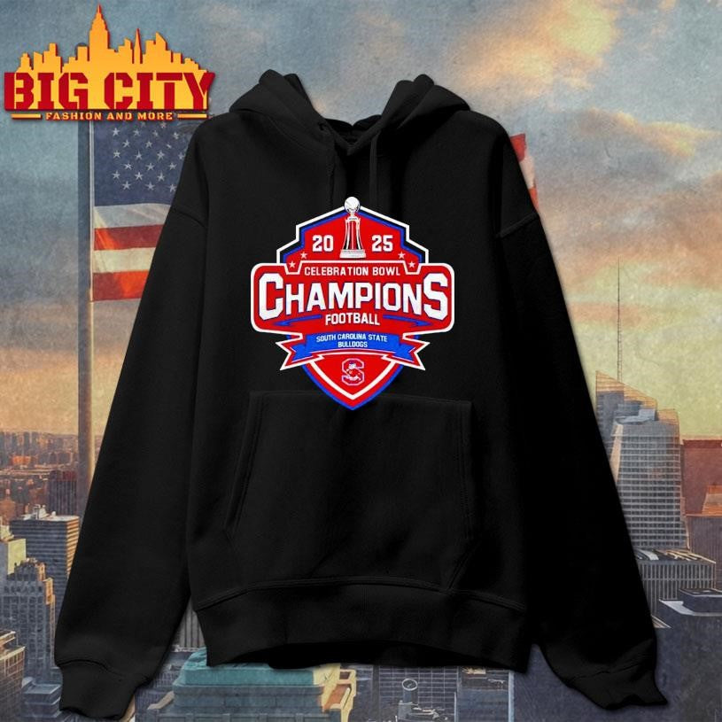 South Carolina State Bulldogs 2025 Celebration Bowl Champions Shirt