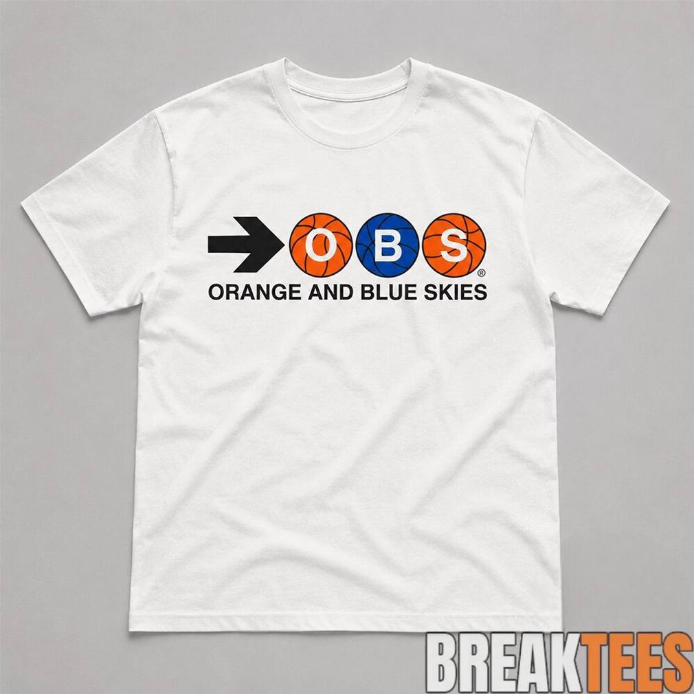 Spike Lee Orange and Blue Skies 2026 NBA Finals Game 2 Brooklyn Shirt