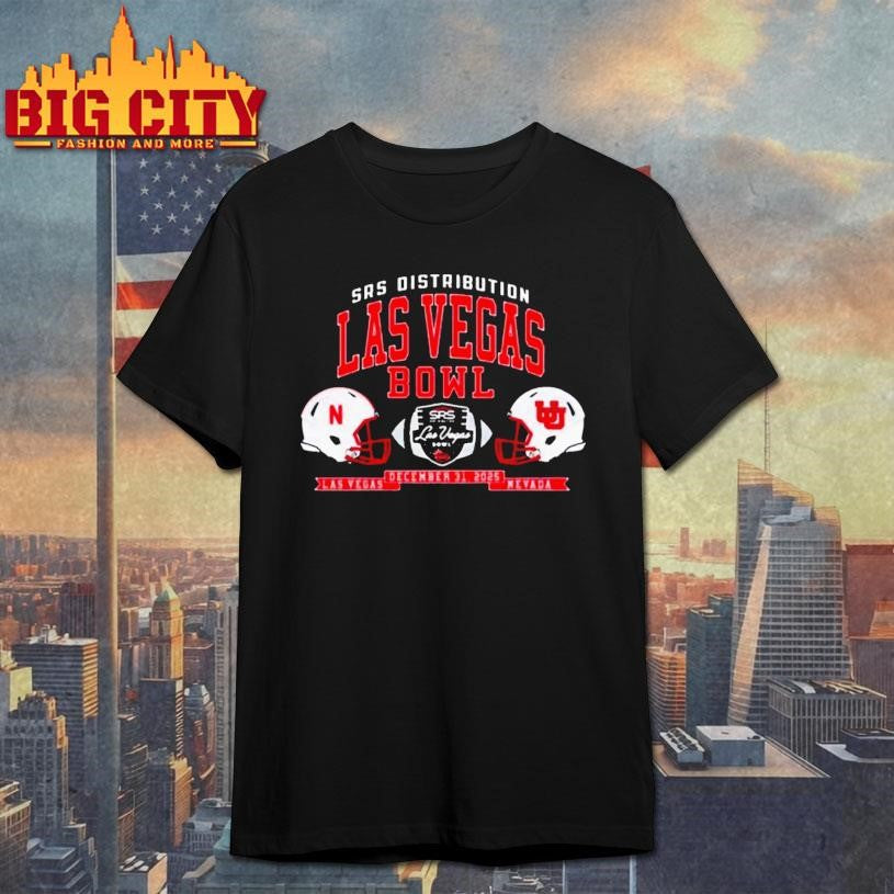 Srs Distribution Las Vegas Bowl Nebraska Cornhuskers Vs Utah Utes At Las Vegas Nevada On December 31 2025 Shirt