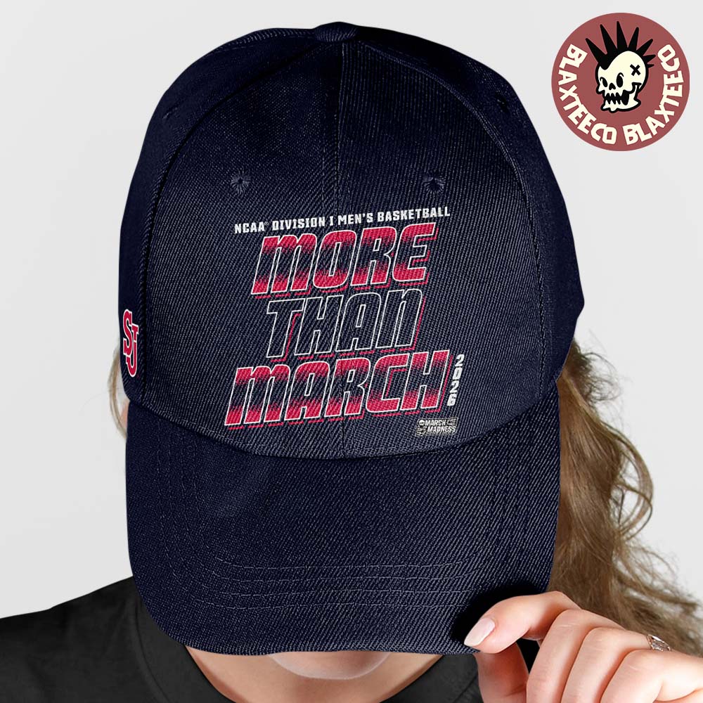 St John’s Red Storm Men’s Basketball NCAA Division I March Madness 2026 More Than March Cap Hat Snapback