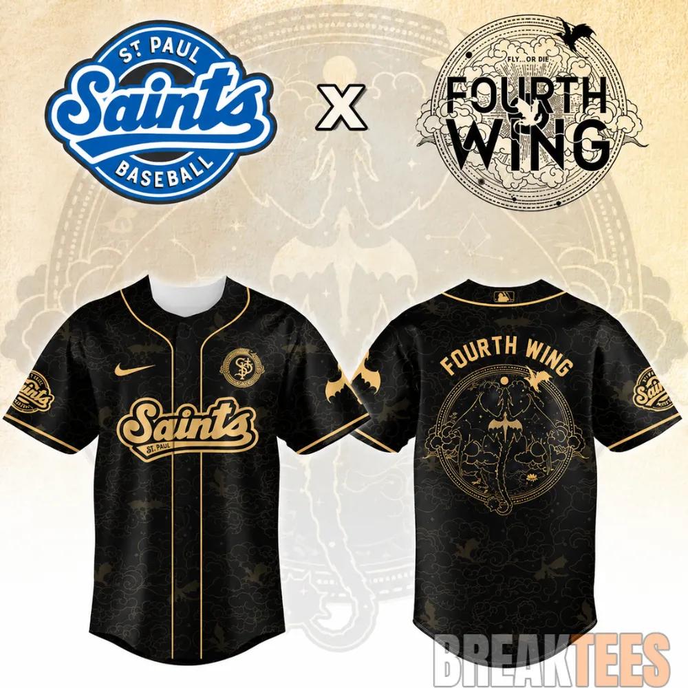St. Paul Saints Fourth Wing Night 2026 MiLB Game Jersey