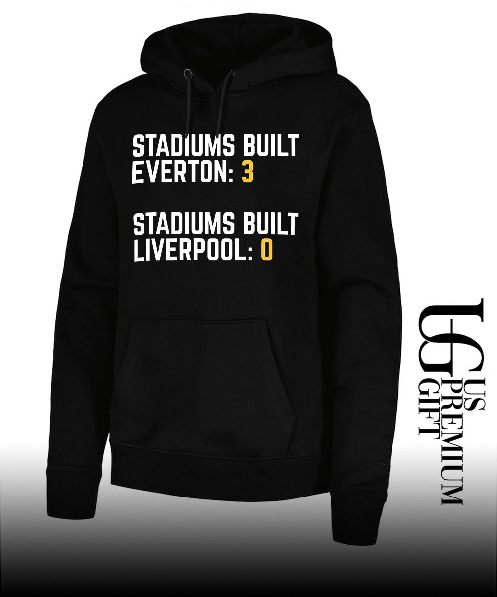 Stadiums built Everton 3 stadiums built Liverpool 0 shirt