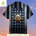 Tampa Bay Rays Hawaiian Shirt Starry Night Aloha Baseball Apparel