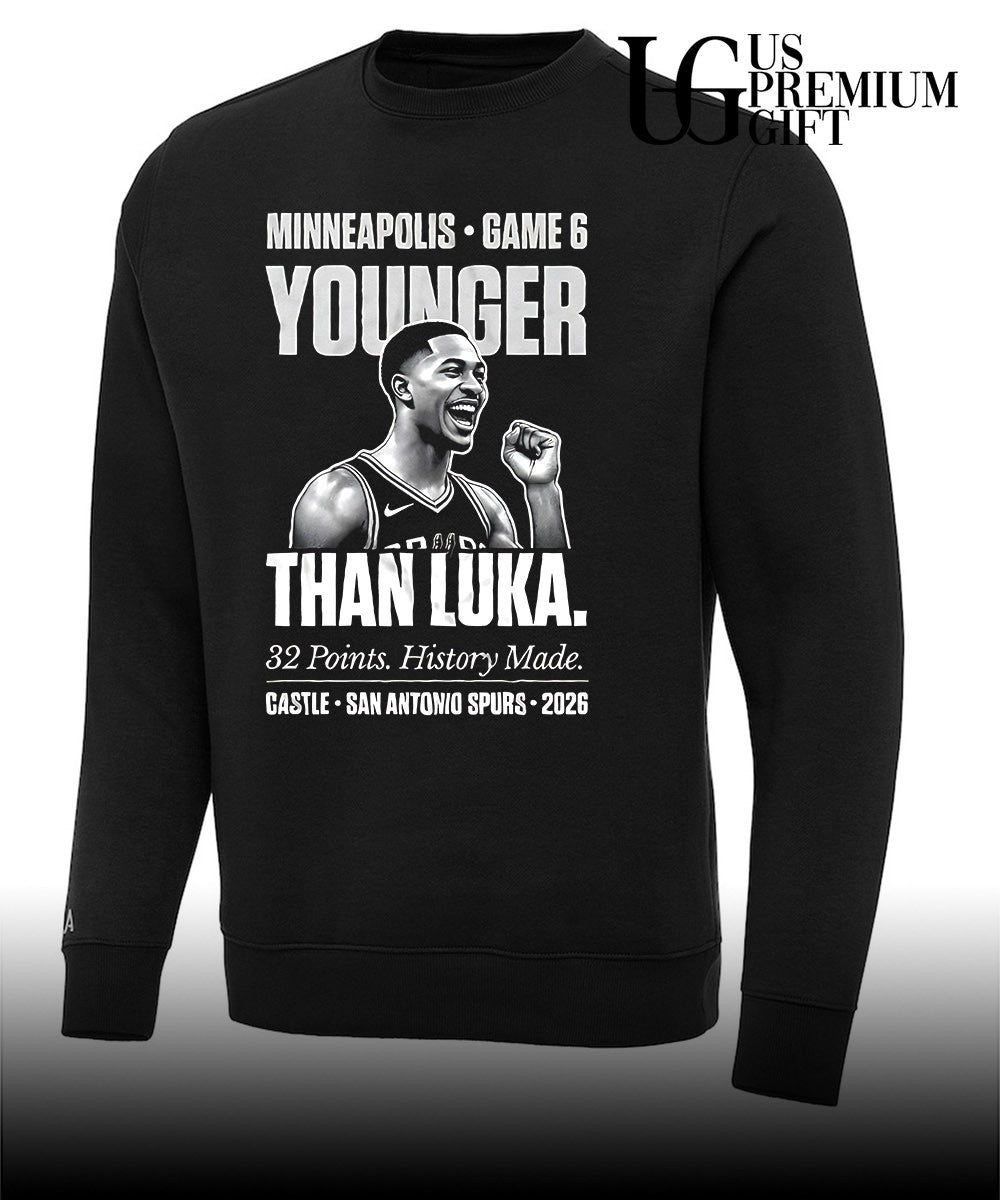 Stephon Castle 32 points Game Six Historic San Antonio Spurs Playoffs Record 2026 shirt