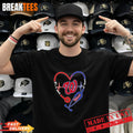 Stethoscope Heart Heartbeat It’s A Work Of Heart Washington Nationals Baseball Logo T-Shirt