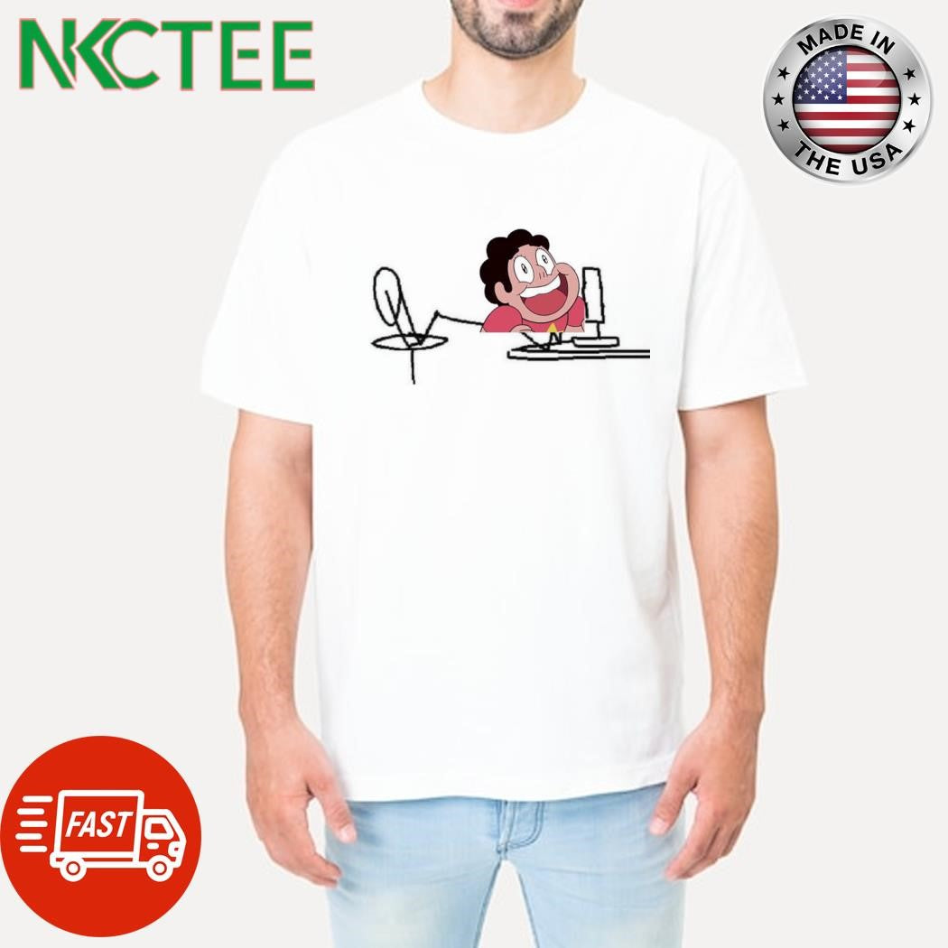 Steven Universe paint shirt