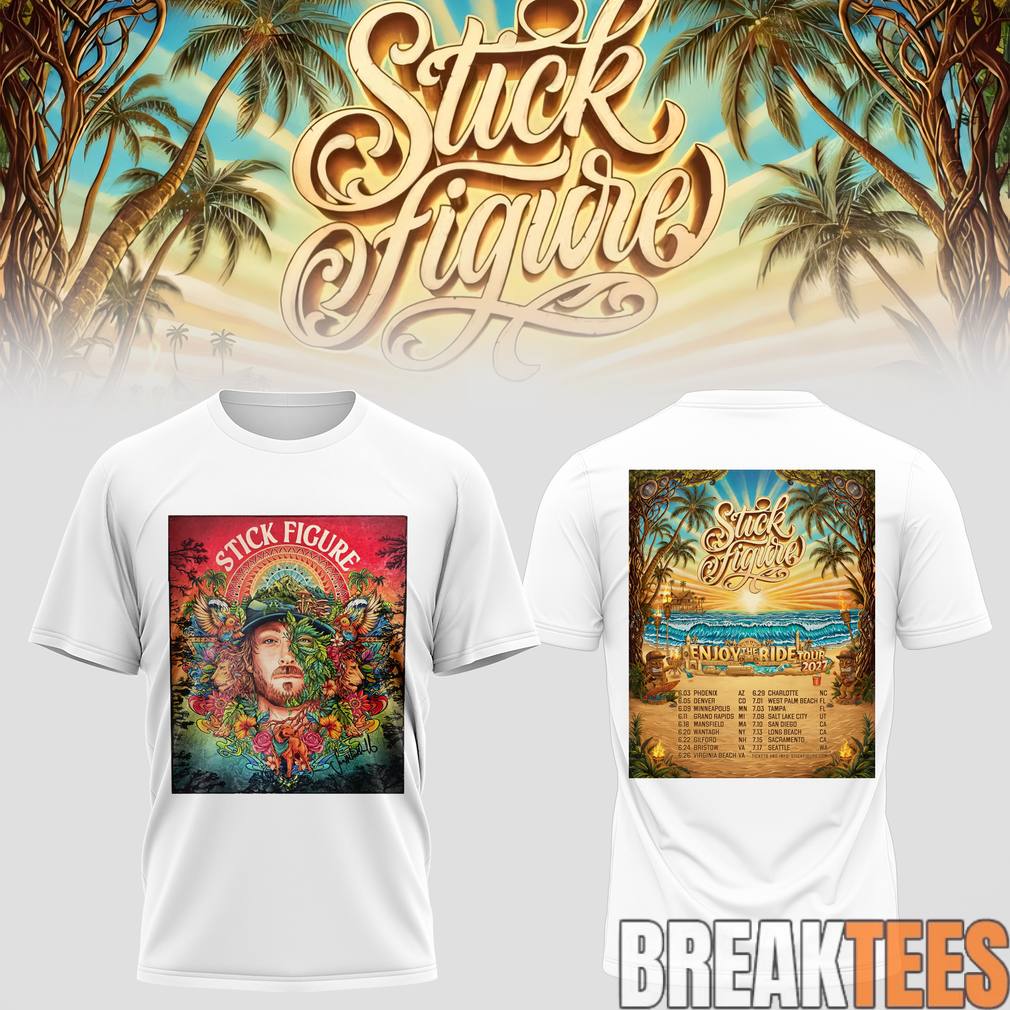 Stick Figure Enjoy The Ride Tour Shirt
