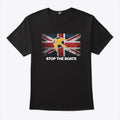 Stop The Boats United Kingdom Flag T Shirt