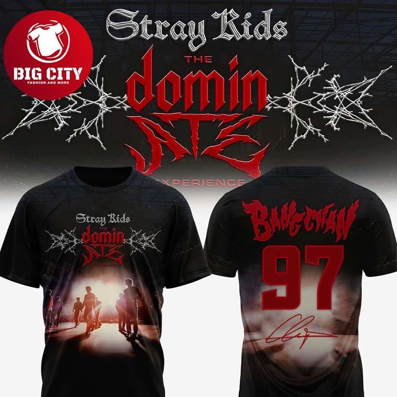 Stray Kids The Dominate ATE Experience Concert Two Sided Shirt