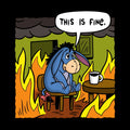 Stuffed Donkey Is Fine