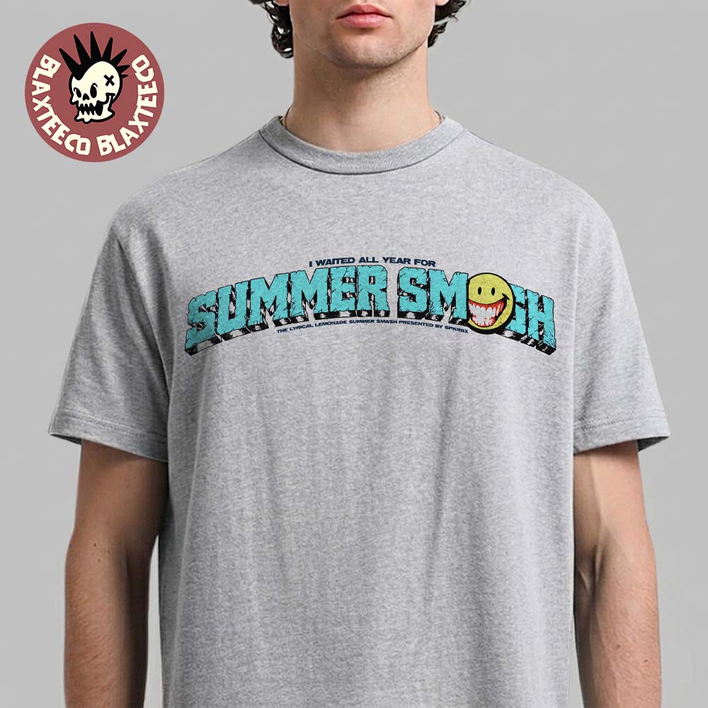 Summer Smash 2026 Festival Merch I Waited All Year For Summer Smash Logo T-Shirt