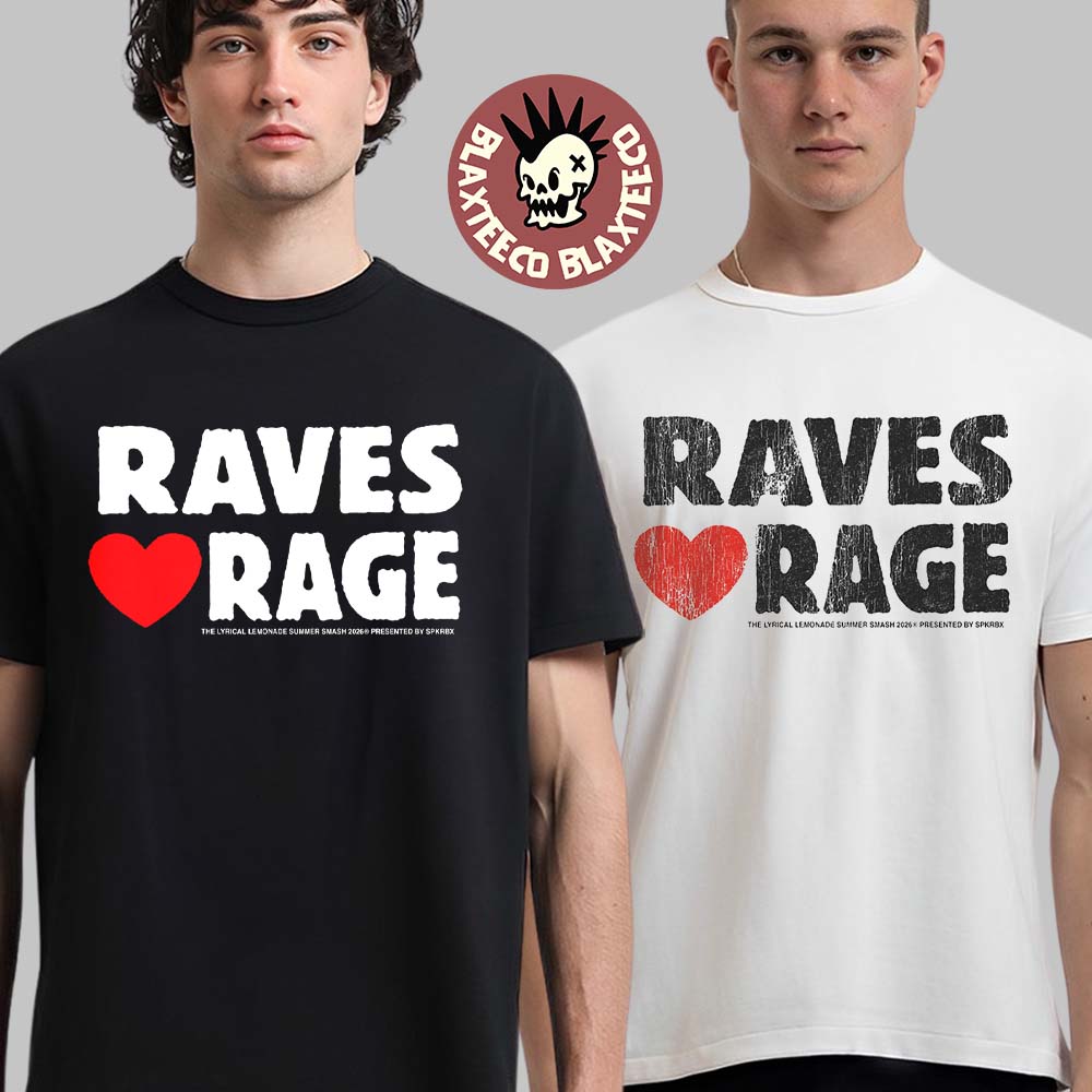 Summer Smash 2026 Festival Merch Raves Love Rage T-Shirt