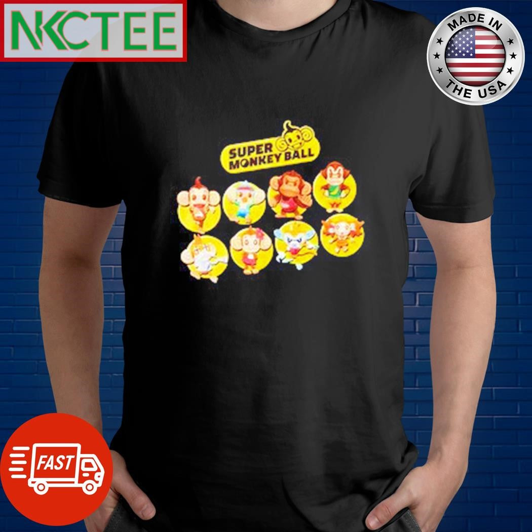 Super Monkey Ball Characters shirt