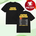 Superheaven North America 2025 Tour Two Sided Shirt