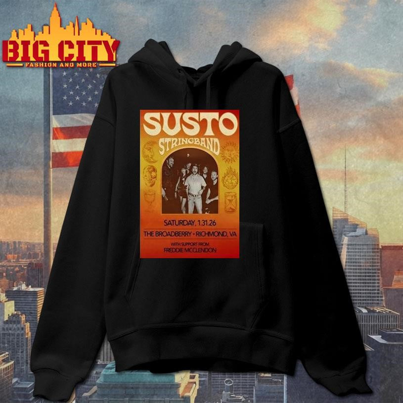 Susto Stringband 1.31.2026 Richmond Va Shirt