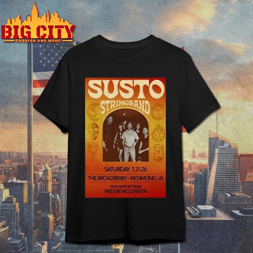 Susto Stringband 1.31.2026 Richmond Va Shirt