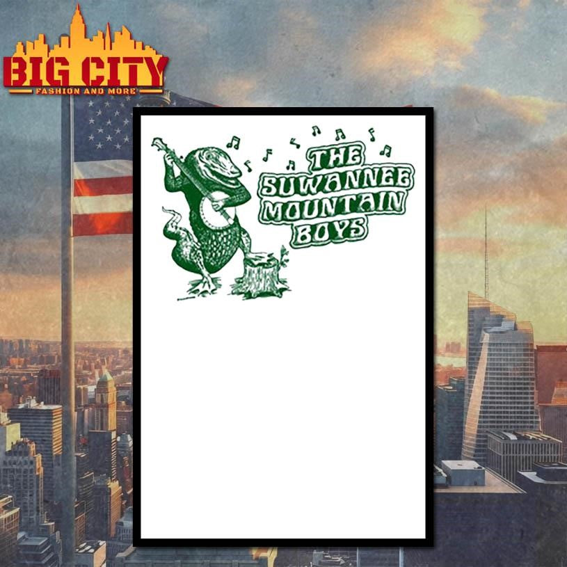 Suwannee Mountain Boys The Suwannee Mountain Boys Gator Banjo shirt