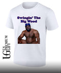 Swingin The Big Wood Texas Rangers shirt