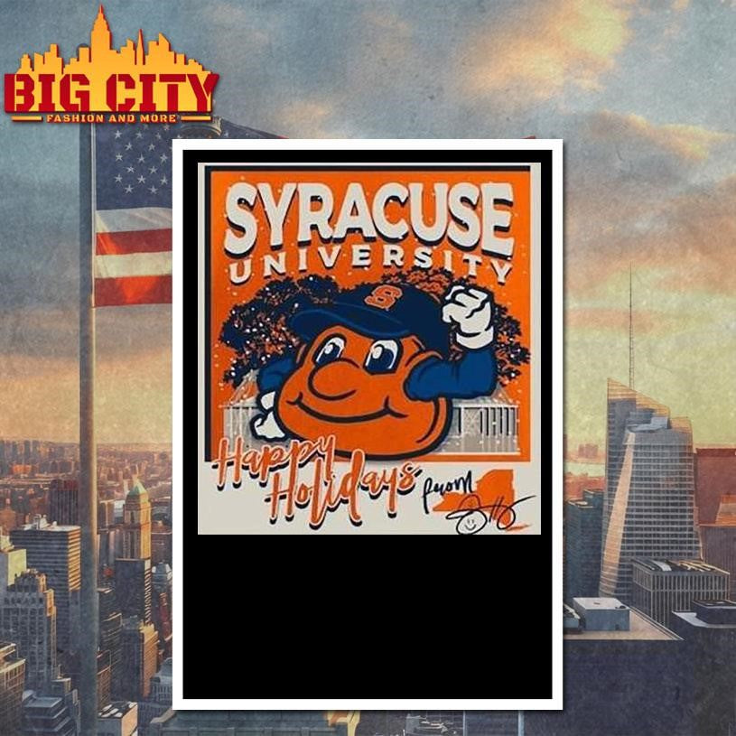 Syracuse Orange Snowy Polaroid Shirt