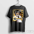 T J Watt Collage Frame Shout Signature T Shirts