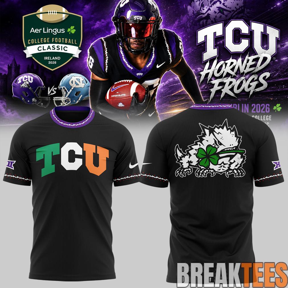 TCU x Aer Lingus College Football Classic Limited Edition T-Shirt