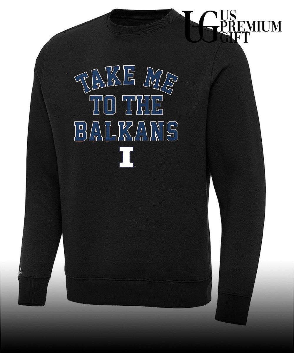 Take me to the Balkans Illinois Fighting Illini men’s basketball logo shirt