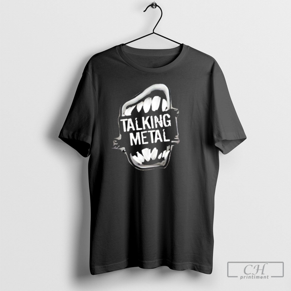 Talking Metal Screaming Mouth Shirt