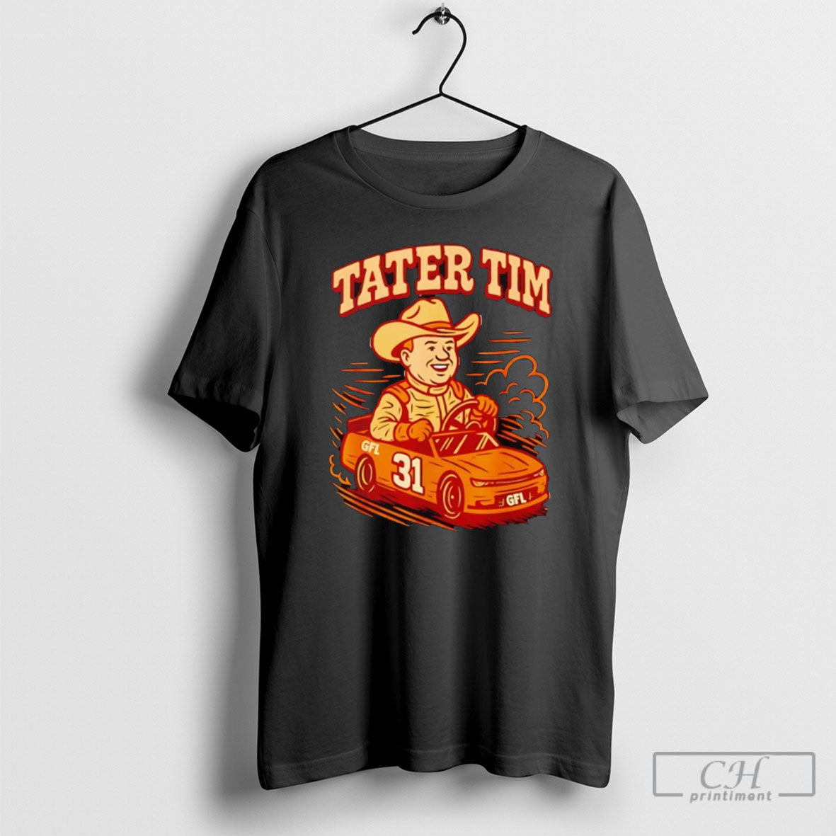 Tater Tim Race Car Driver Shirt
