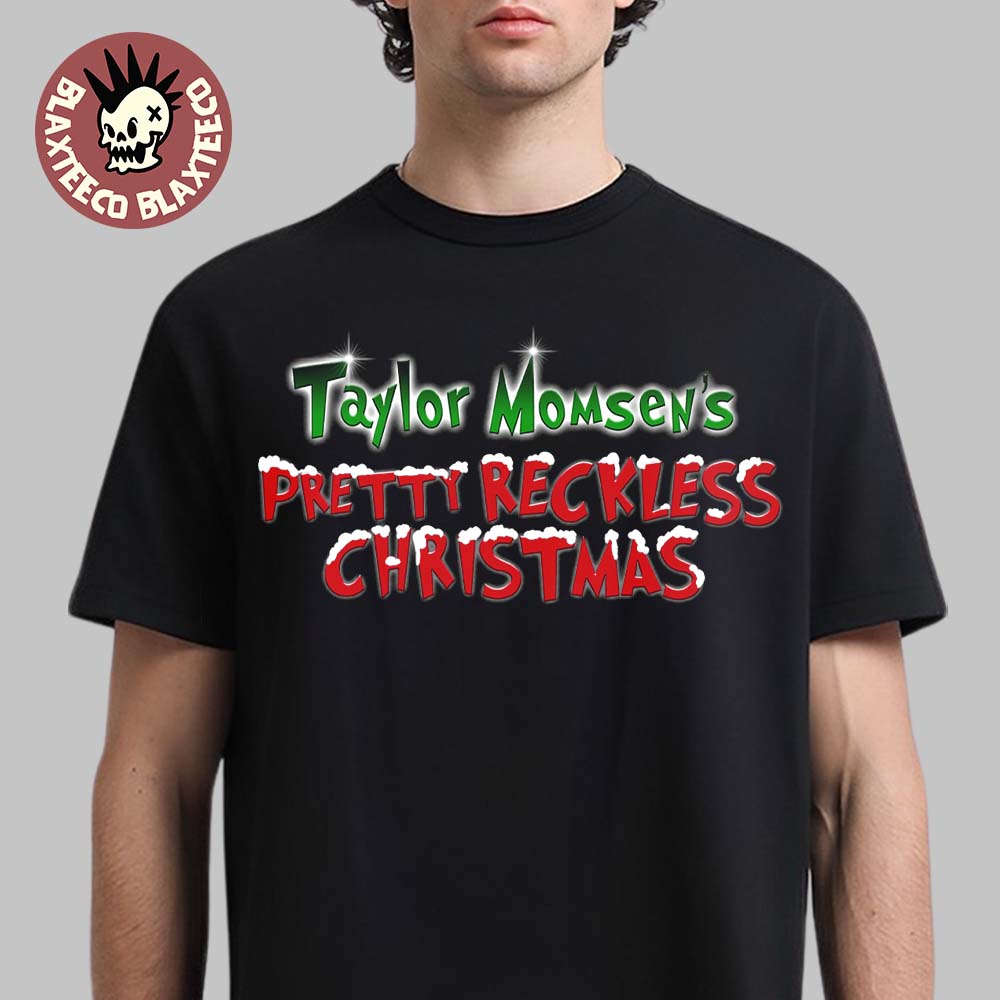 Taylor Momsen’s Pretty Reckless Christmas Logo T-Shirt