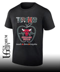 Teacher Teach Love Inspire Chicago Bulls logo shirt