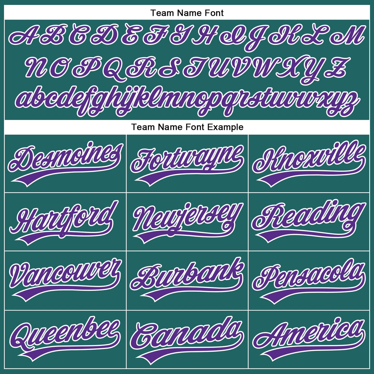 Custom Teal White Pinstripe Purple Authentic Baseball Jersey