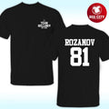 Team Hollanov Rozanov LGBT Hockey Romance Two Sided Shirt