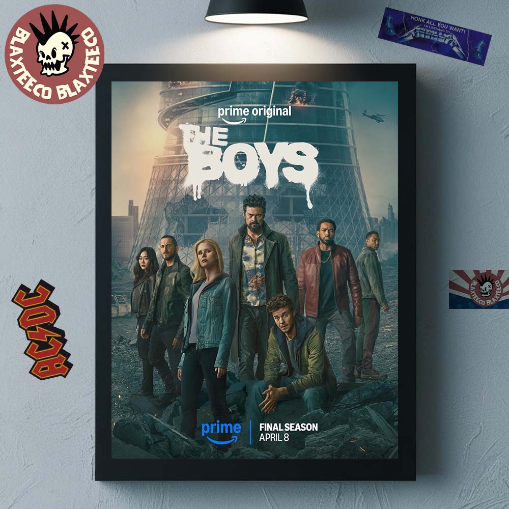 Team The Boys Billy Butcher The Boys Season 5 Home Decor Poster Canvas