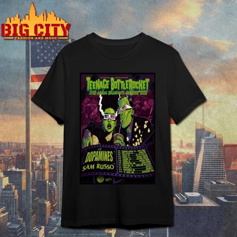 Teenage Bottlerocket 10th Annual on’s Birthday Bash Tour 2026 Poster shirt