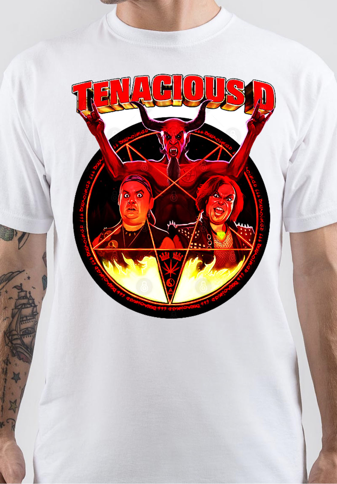 Tenacious D T-Shirt Style013 - clothing by FluxTees.com