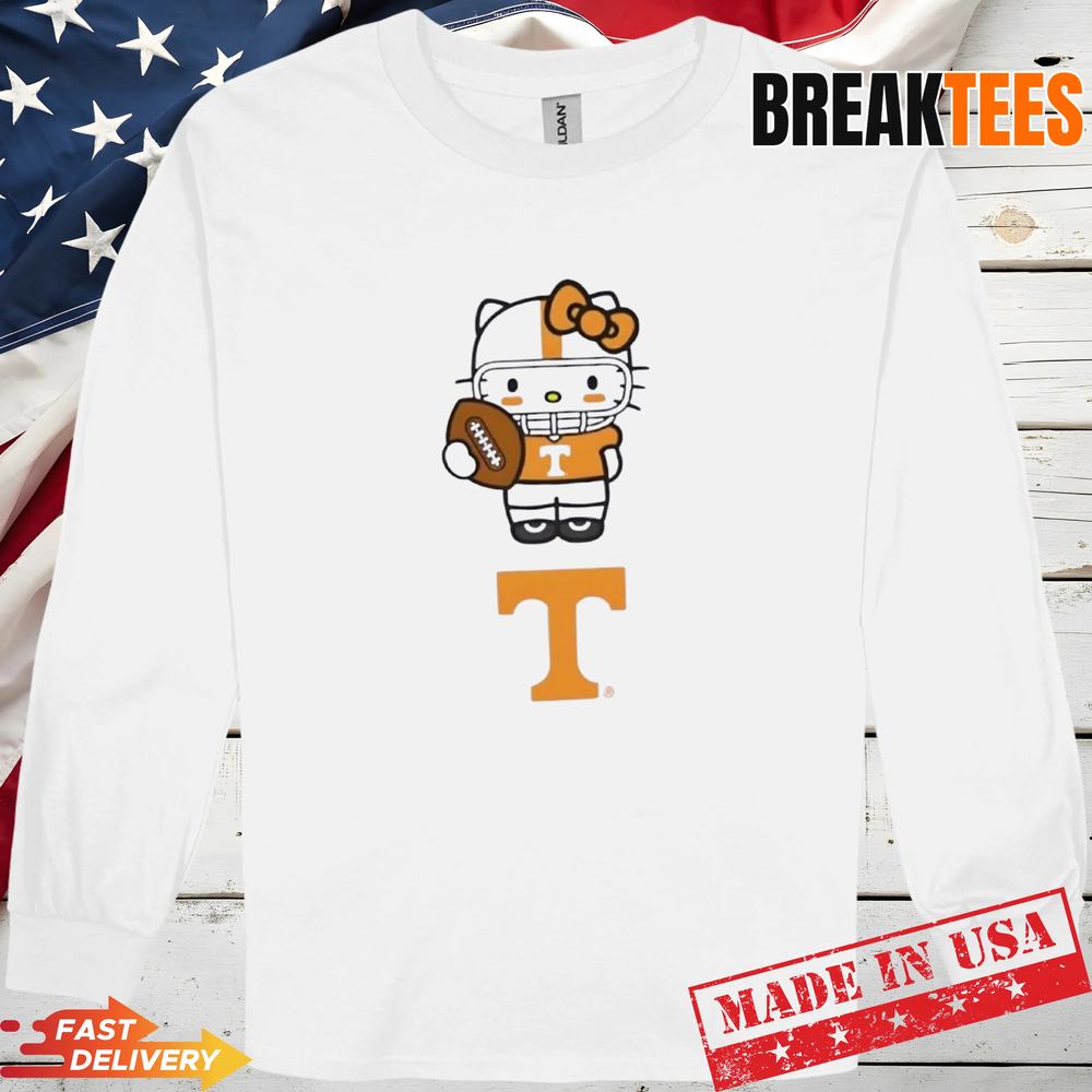 Tennessee Volunteers Football x Hello Kitty Anime T-Shirt