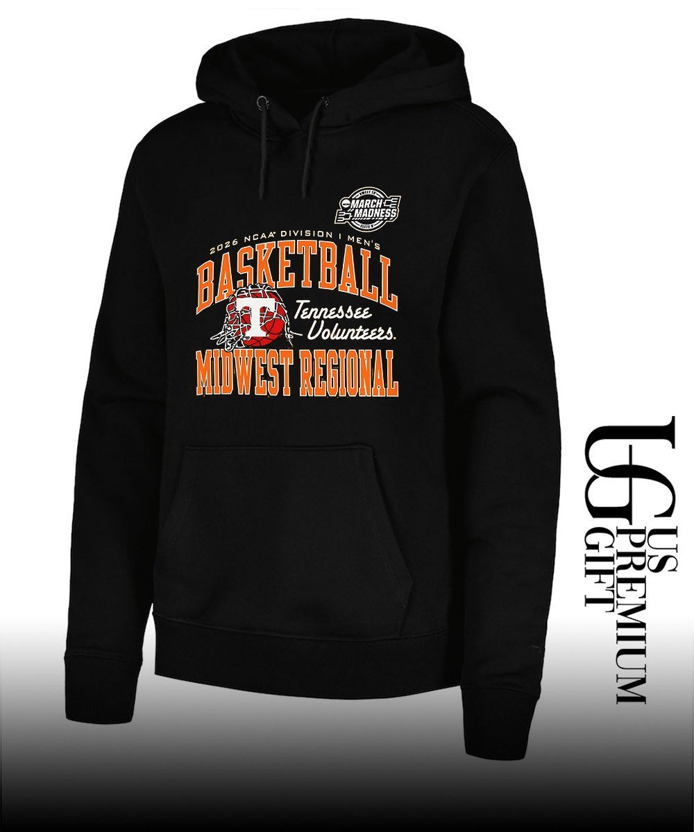 Tennessee Volunteers basketball NCAA Division I March Madness Midwest Regional 2026 shirt