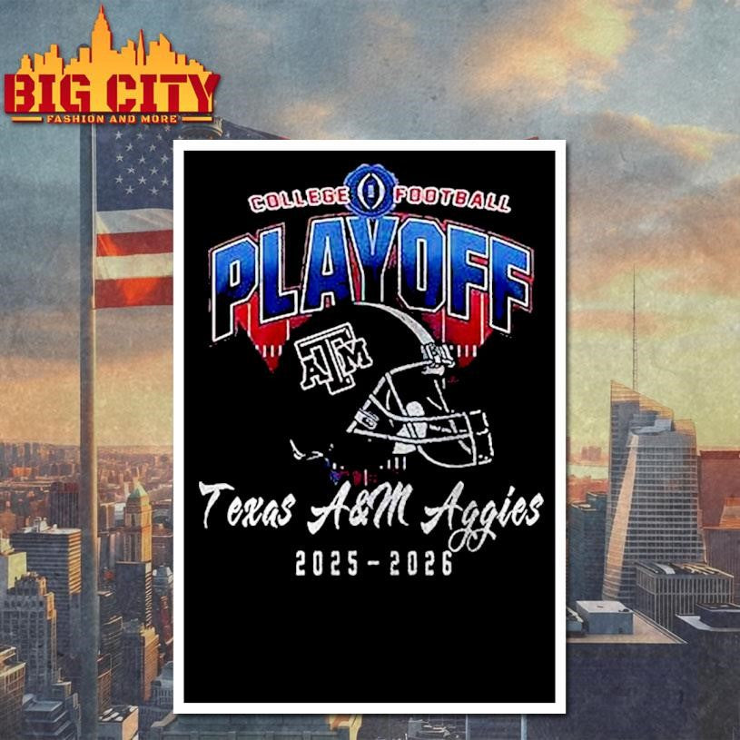 Texas A And M Aggies College Football Playoff Helmet Go Gig ’em Aggies Mascot Shirt