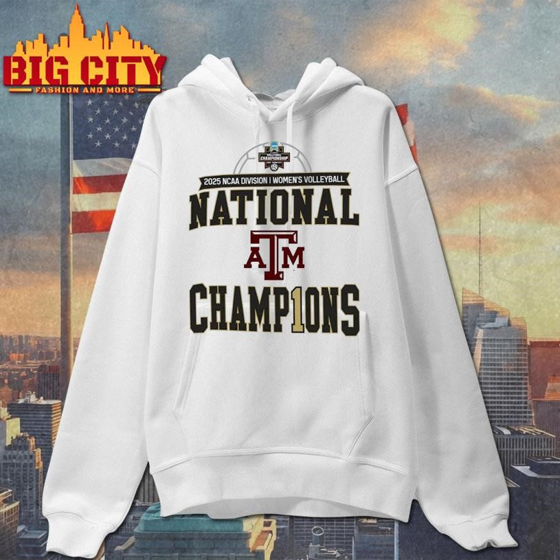 Texas A&amp;M 2025 NCAA division I women’s volleyball National Champ1ons shirt