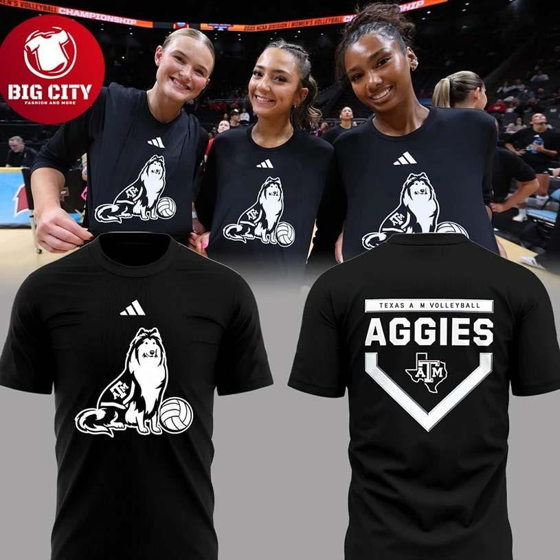 Texas A&amp;M Aggies Volleyball Edition Two Sided Shirt