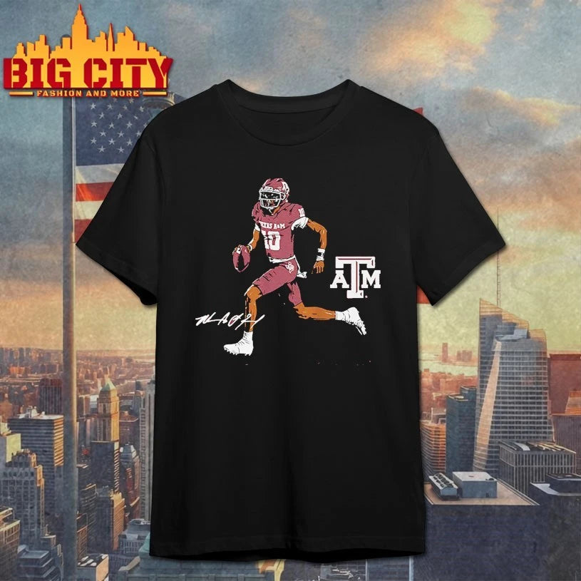 Texas A&amp;M Football Marcel Reed Superstar Pose signature shirt