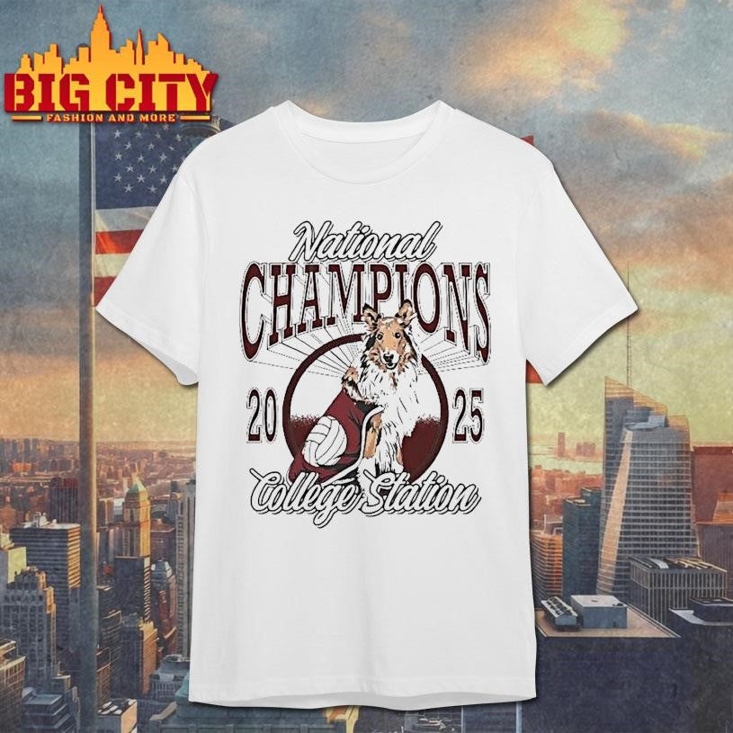 Texas Am Aggies 2025 National Champions College Station Shirt