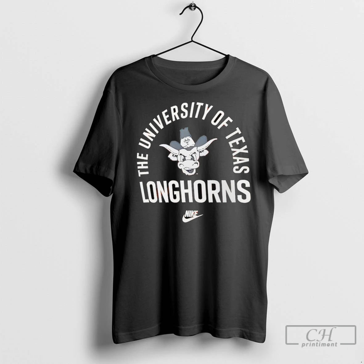 Texas Longhorns The University Logo T Shirts