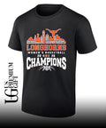 Texas Longhorns Women’s Basketball Champions 2026 player name city skyline shirt